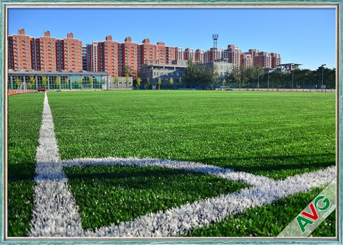 Monofil πράσινος τεχνητός κατασκευαστής χλόης νημάτων PE για τον αθλητισμό, τεχνητή τύρφη αγωνιστικών χώρων ποδοσφαίρου 1