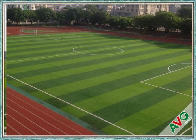 Εύκολη συνθετική χλόη ποδοσφαίρου εγκατάστασης για το λατέξ αγωνιστικών χώρων ποδοσφαίρου SBR/PU την υποστήριξη 0